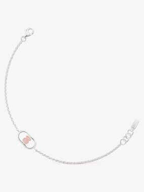 Tous Silver and quartz chain Bracelet Camille